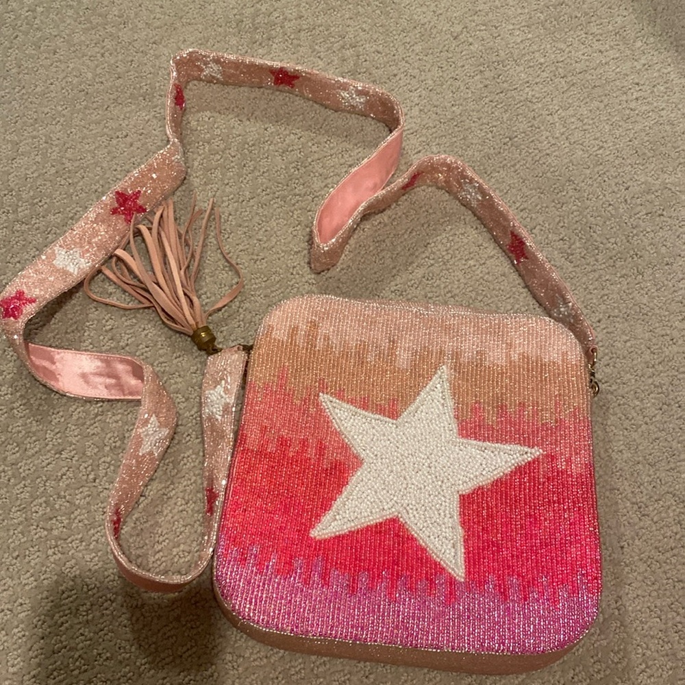 NWOT beaded purse